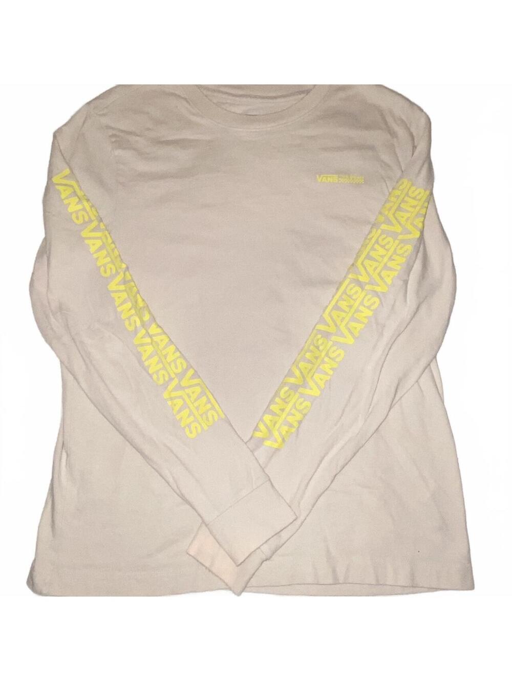 Vans Cream Tan Long Sleeve Shirt